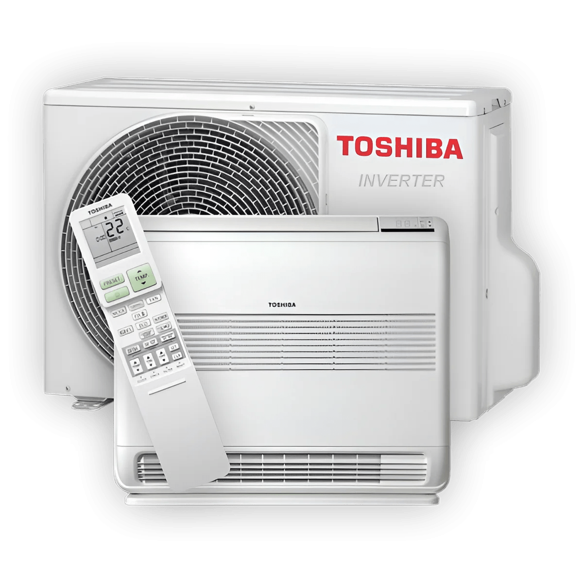 TOSHIBA Golvmodell 035 - 5,7 kW A++ SCOP: 4,6