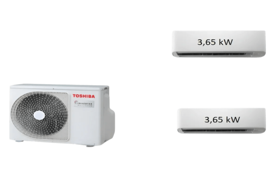 Toshiba Multi 2 *3,65kW innedel